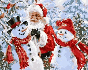 Schilderen op Nummer Kerstmis PBN503